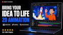 create a 2d animated explainer video, saas animation, motion graphics
