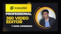 offer professional cinematic insta360 video editing