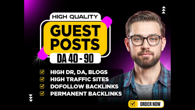 get unique guest post articles with white hat permanent SEO backlinks