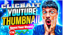 design clickbait youtube thumbnail