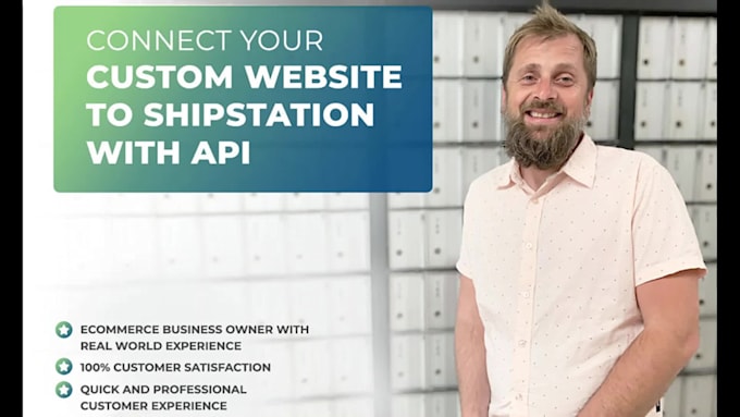 connect your custom website to shipstation with API