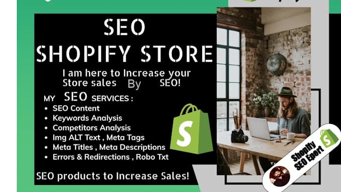 do shopify SEO for shopify website to increase organic sales