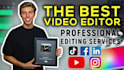 do professional social media video editing