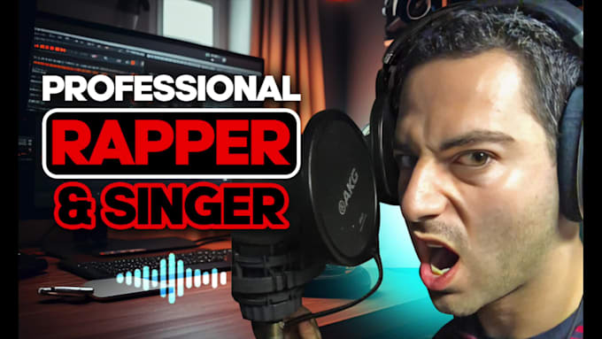be your male rapper and singer on your hip hop song