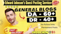 do SEO backlinks on white hat dofollow da 50 authority blog