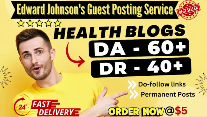 publish guest post on da60 health blog