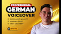 record a german male voice for anime or video game character