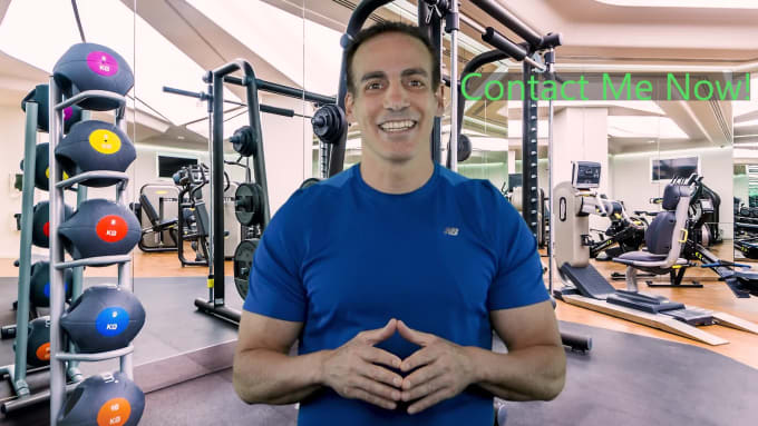 produce a health or fitness spokesperson video