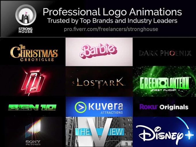 create cinematic logo animations like apple or marvel intros
