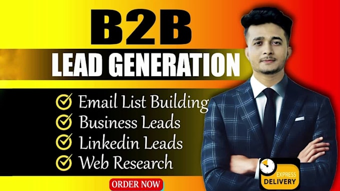 targeted b2b lead generation, linkedin leads and decision makers