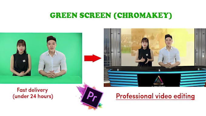 remove green screen, rotoscoping and chroma key
