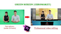remove green screen, rotoscoping and chroma key