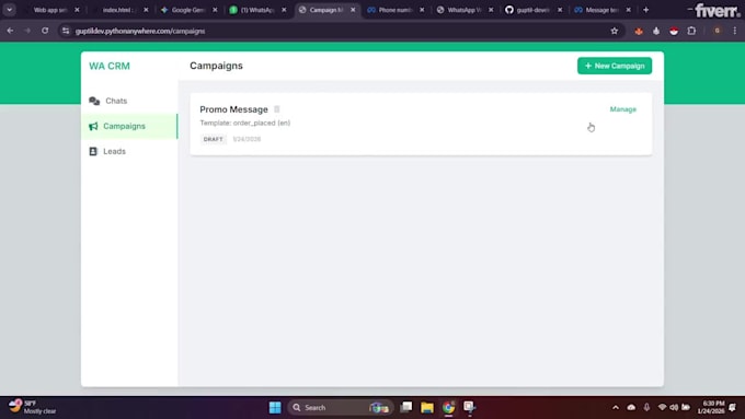 do whatsapp business API setup and build whatsapp chatbots