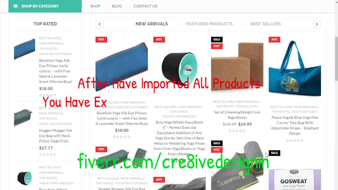 design Amazon, AliExpress and eBay AFFILIATE Website Store