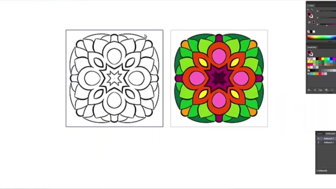 Download Design Mandalas For Coloring Books Printing On Fabric By Bermoha Fiverr