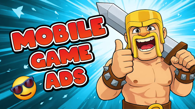 create fake video ad for mobile game