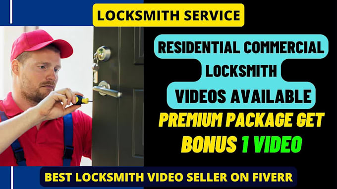 do locksmith video lock repair service ads