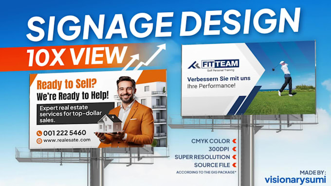 make professional signage to elevate your business