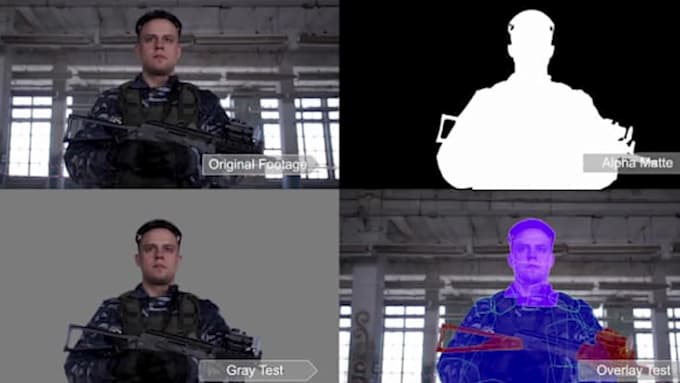 do rotoscoping, green screen remove, vfx and chroma keying