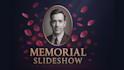 create a memorial tribute slideshow video from photos