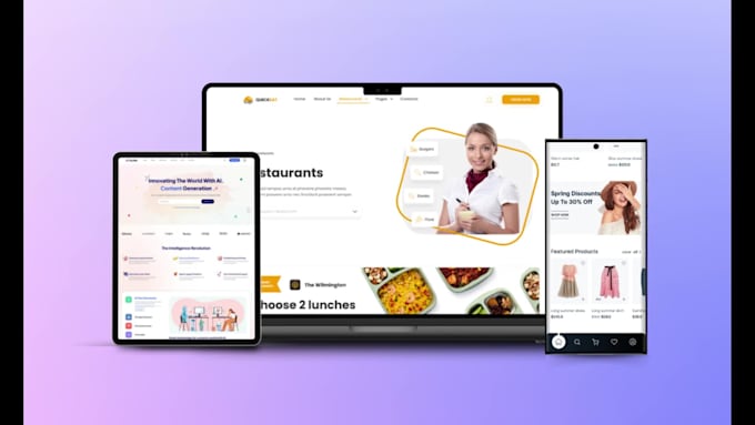create a modern app promo or website explainer video