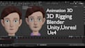 rig your 3d character in blender for animation and games