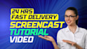 make an HD screencast tutorial video for your website or app