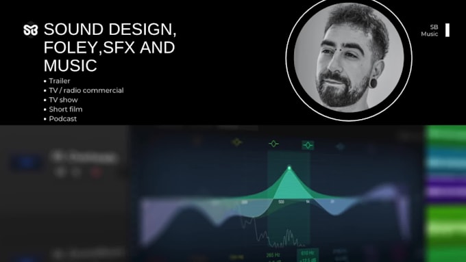 create cinematic sound design, foley and sfx for your video
