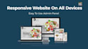 design modern and fully responsive website