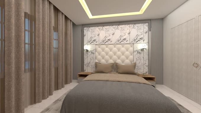 design apartment or villa interiors with realistic 3d modeling