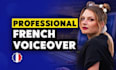 record your professional french female voice over