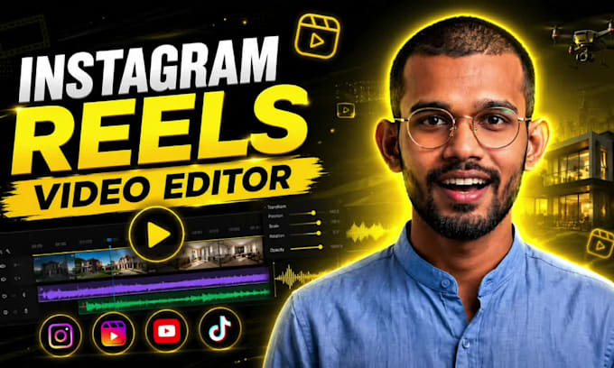 edit viral tiktok reels and shorts videos for your personal brand