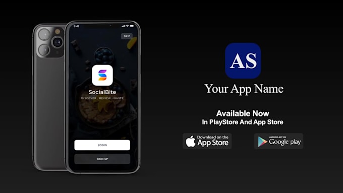 create a custom app promo or mobile app video for your app