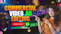 create high quality and creative branded commercial video ad
