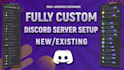 setup best custom discord server