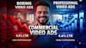 create commercial video ads or brand explainer