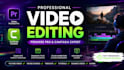 professionally edit videos using premiere pro and camtasia