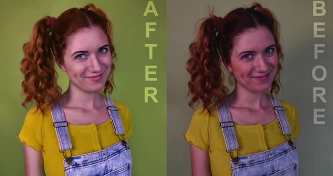 retouch photo, retouch skin and do photoshop editing