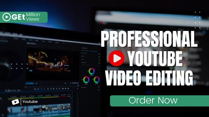 do a professional and amazing youtube video editing