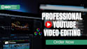 do a professional and amazing youtube video editing