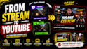 edit twitch and kick streams into youtube videos