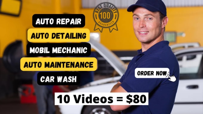 Do auto repair video or mobile mechanic auto detailing video by ...