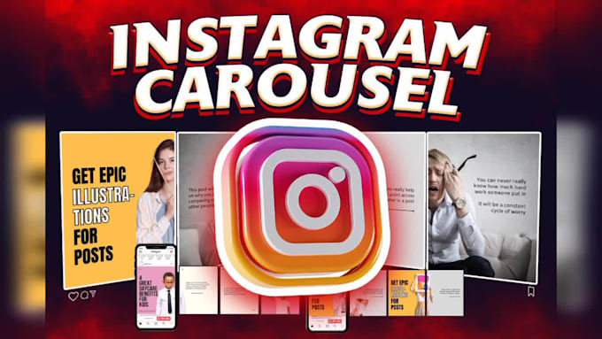 Design attractive and engaging instagram carousel post by Niyo09 | Fiverr