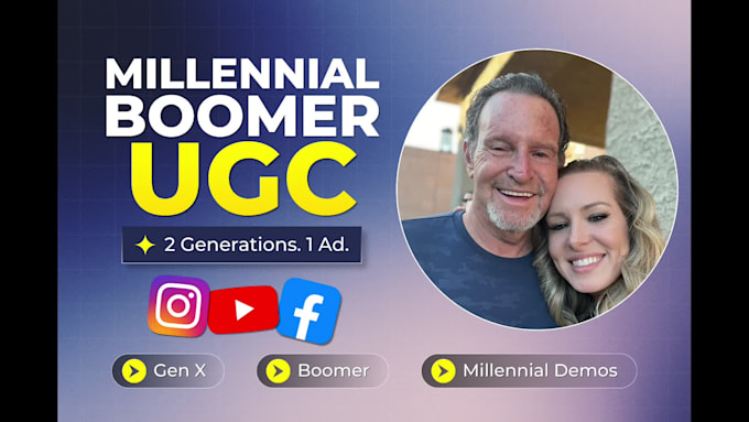 create father daughter millennial boomer ugc
