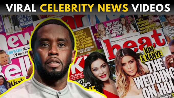 Create viral celebrity gossip videos for you within 24hrs by