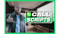 write a cold calling script and train your sales team