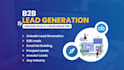 do b2b lead generation by linkedin sales and crunchbase pro