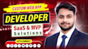 develop a scalable full stack web app or saas using next js and node js