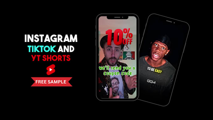 do shortform video editing for instagram reels youtube shorts and tiktok