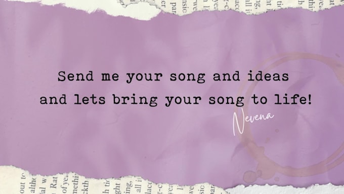 create a professional lyric video with cinematic visuals